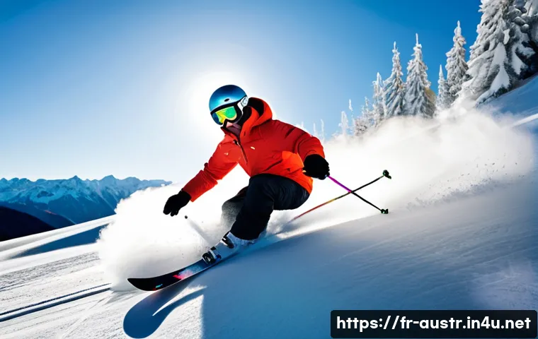 티롤 지역 겨울 여행 - **Prompt 1: Dynamic Winter Sports in Tyrol**
"A thrilling wide-angle shot of a male snowboarder ...